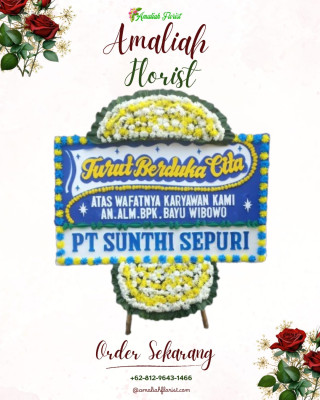 Papan Bunga Duka di Lubuk Binjai