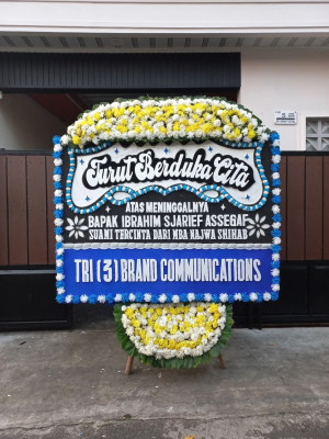 Papan Bunga Duka di Lubuk Binjai